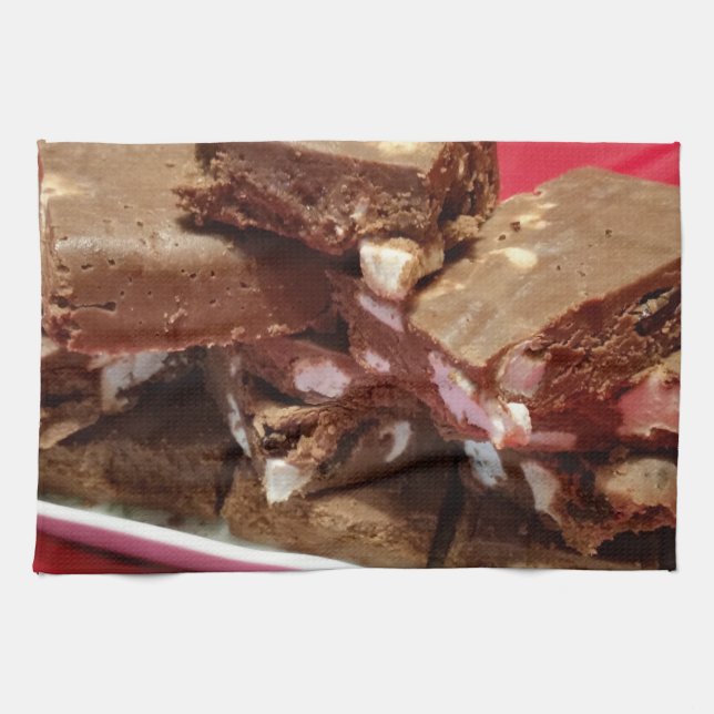 momcherrymarshmallowfudge kökshandduk (Horisontell)