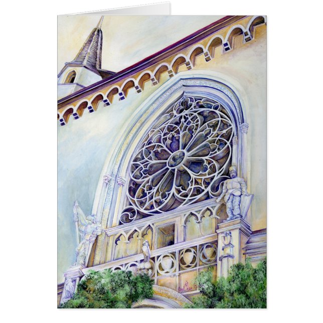 Moment i Budapest Hälsningskort (Framsidan)