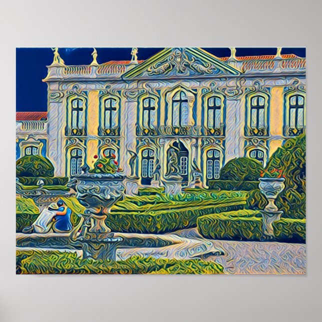 Moment i Kärlek-Lissabon Portugal Poster (Framsidan)