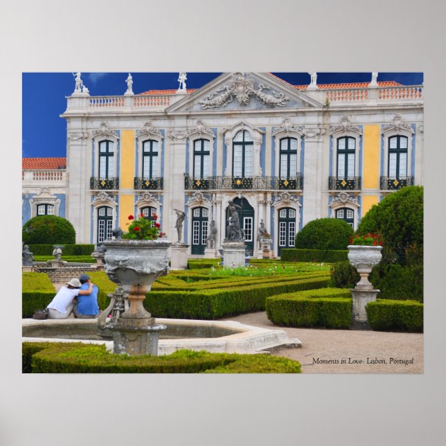 Moment i Kärlek-Lissabon, Portugal Poster (Framsidan)