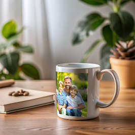 Moment i Pappa: Anpassningsbar Photo Kaffemugg