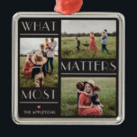 Moment Matter-Personlig - foto för ornament<br><div class="desc">Fotogåvor är de bästa gåvorna! Personlig enkelt med text och/eller bilder för ett anpassningsbar. Designad av Berry Berry Sweet,  Modern Stationery och Personlig Gifts. Besök vår webbplats på www.berryberrysweet.com för att se vår fullt product linjer.</div>
