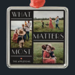 Moment Matter-Personlig - foto för ornament<br><div class="desc">Fotogåvor är de bästa gåvorna! Personlig enkelt med text och/eller bilder för ett anpassningsbar. Designad av Berry Berry Sweet,  Modern Stationery och Personlig Gifts. Besök vår webbplats på www.berryberrysweet.com för att se vår fullt product linjer.</div>