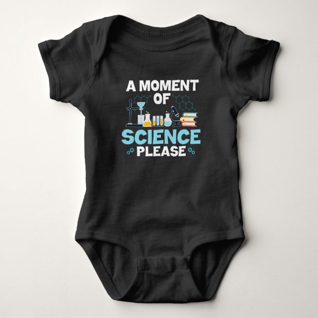 Moment of Science Funny Chemistry Scientist Teach T Shirt (Framsida)