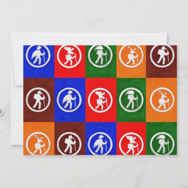 Momentkort för markörer för djurspår (Framsida)