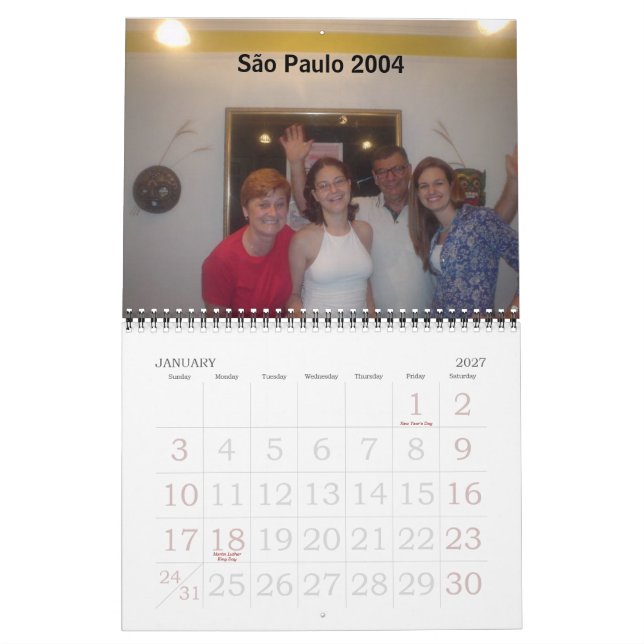 Momentos especiais kalender (Jan 2027)