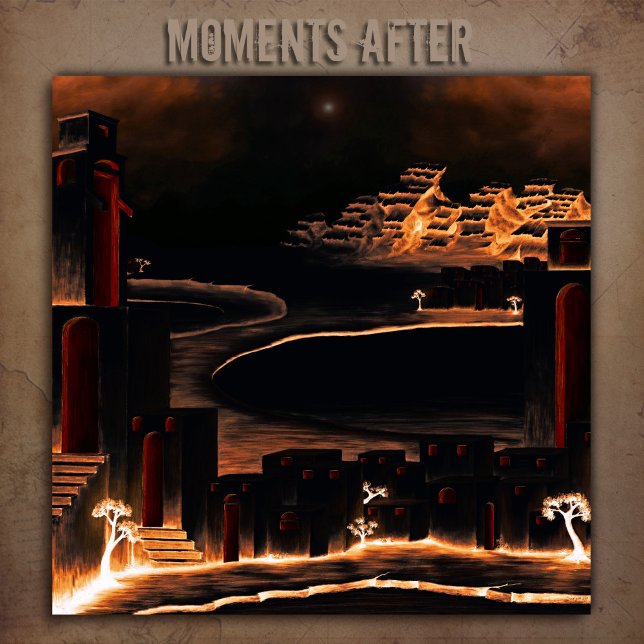 "Moments After" - mystisk kristallkonst. Canvastryck (Skapare uppladdad)