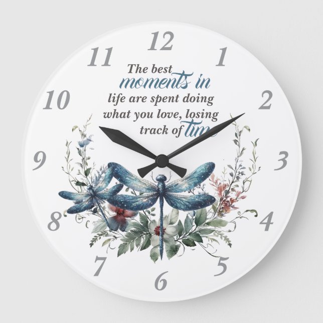 Moments in Time Stor Klocka (Framsida)