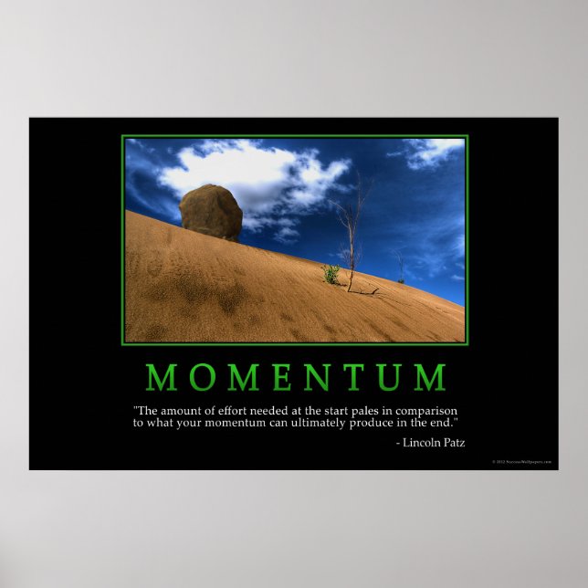 Momentum Poster (Framsidan)