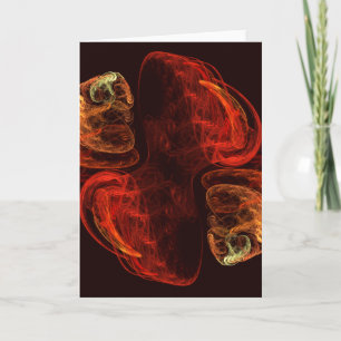 Momfosis Abstrakt Art Greeting Card Kort