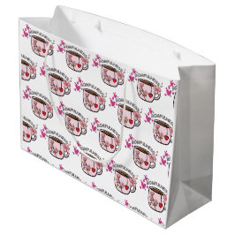 Momfulness Blomster Tea Kopp Sömlös Mönster