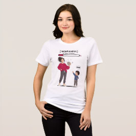 Momfulness Tålamod Laddar 5% Rolig Mamadesign T Shirt
