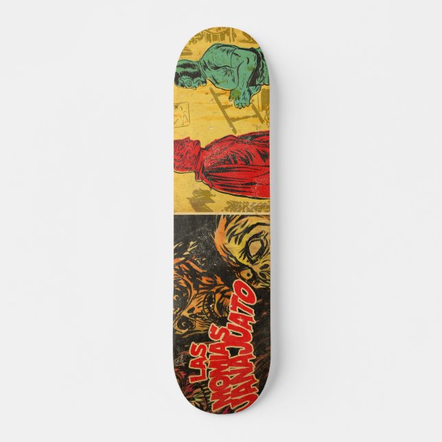MOMIAS-skateboard Skateboard Bräda 20,5 Cm (Framsida)