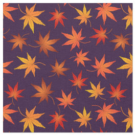 Momiji Mönster - Japansk maple Löv under hösten Tyg