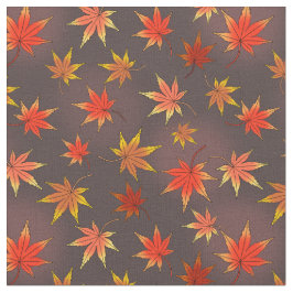 Momiji Mönster - Japansk maple Löv under hösten Tyg
