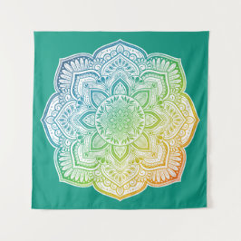 Momijigari Mandala Tapestry