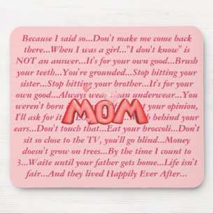 MOMisms… Musmatta
