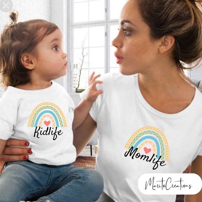 Momlife T-shirt for mum on mother's day (Skapare uppladdad)