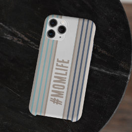 Momlife turcoise blue och beige
