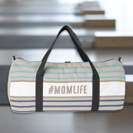 Momlife turcoise blue och beige