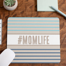 Momlife turcoise blue och beige
