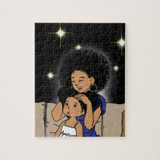 Momma är mitt hår bra? Pussel