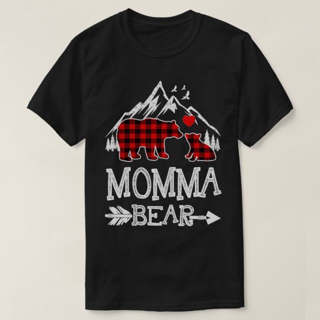 Momma Bear, Red Buffalo Play Grandma Bear Pajama T Shirt (Design framsida)