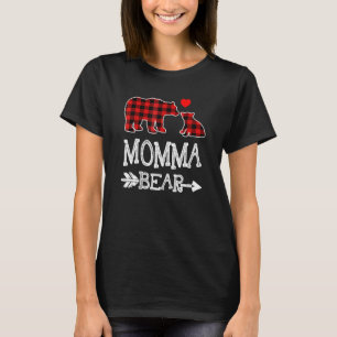 Momma Bear Red Buffalo Play Grandma Bear Pajama T Shirt