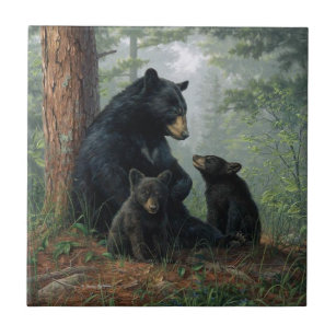Momma björn kakelplatta