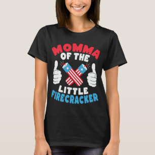 Momma brottslingen Mamma 4:e juli T Shirt