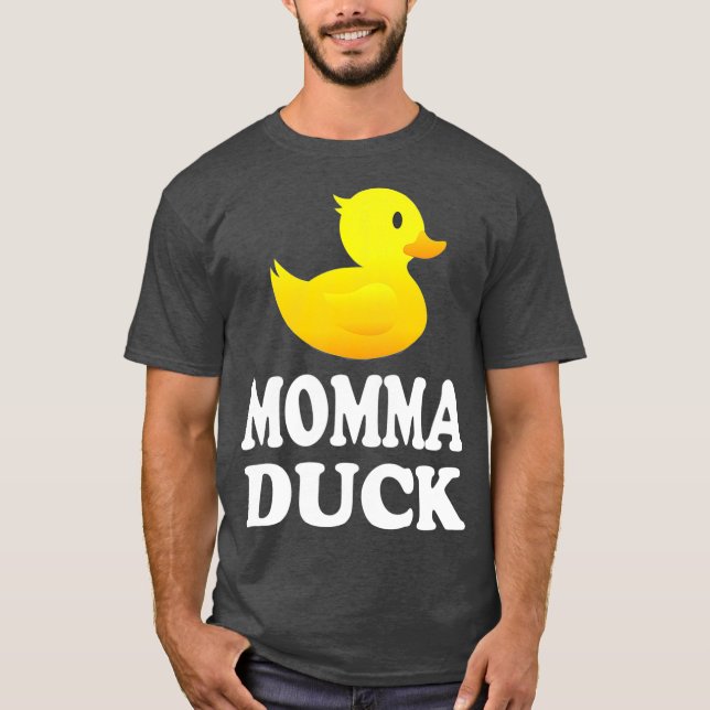 Momma Duck Funny Bird Lover Animal Gift T Shirt (Framsida)