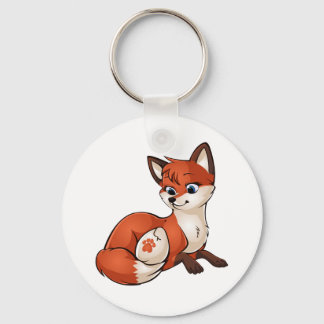 Momma Fox Keychain Nyckelring