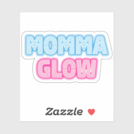 Momma Glow Klistermärken