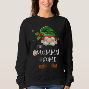 Momma Gnome Matching Familjejul Party Pajama T Shirt