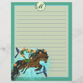 Momma Horse och föl