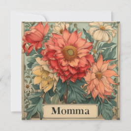 Momma Kembrace: Loving Brev Julkort