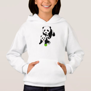 Momma och Baby Panda T-shirt