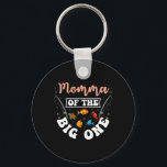 Momma Of The Big One Fishing Birthday Party Bday C Nyckelring<br><div class="desc">Momma Of The Big One Fishing Birthday Party Bday Celebration</div>