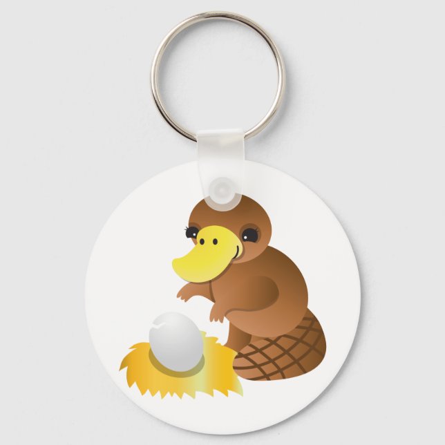 MOMMA-platypus Nyckelring (Framsida)