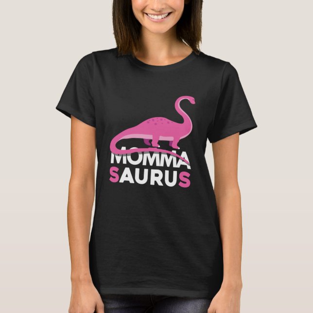 Momma Saurus T Shirt (Framsida)