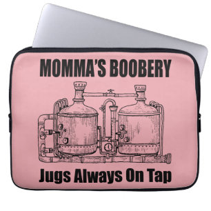 Momma stölder alltid på tap laptop fodral