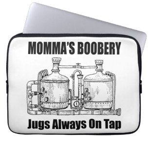 Momma stölder alltid på tap laptop fodral