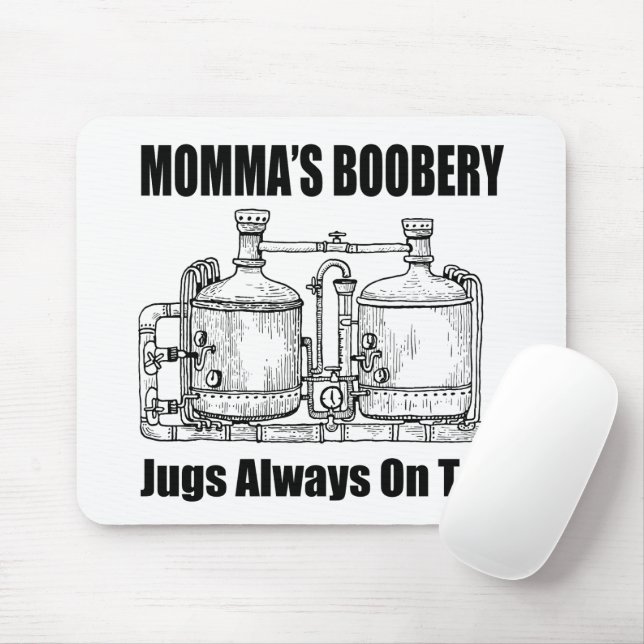 Momma stölder alltid på tap musmatta (Med mus)