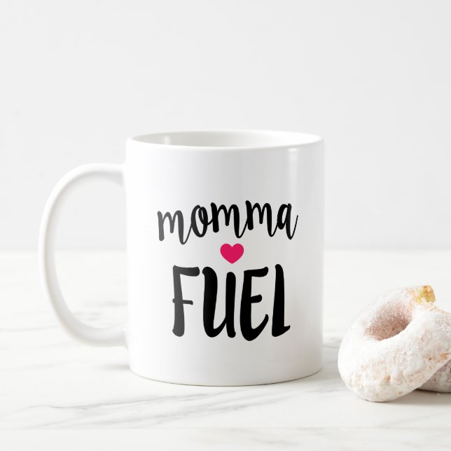 MOMMA TANKAR den chic inspirera muggen för Kaffemugg (Med munk)