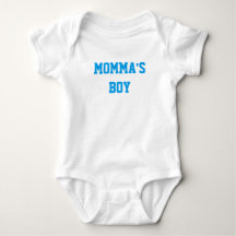"MOMMA'S BOY" Pojke Bomullsdräkt