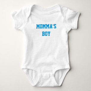 "MOMMA'S BOY" Pojke Bomullsdräkt Tee Shirt