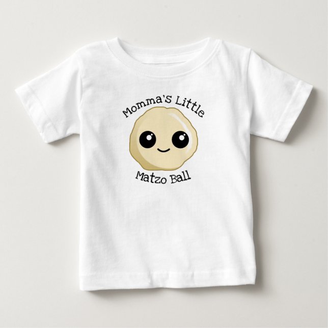 Momma's Little Matzo Boll T Shirt (Framsida)
