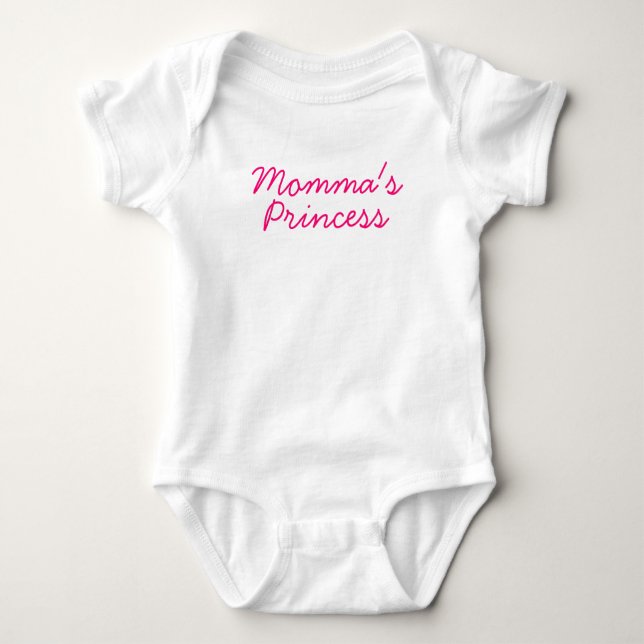Momma's Princess T Shirt (Framsida)
