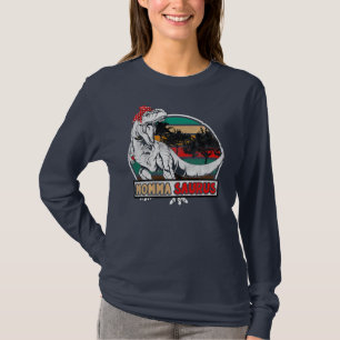 Mommasaurus t Rex Dinosaur Momma Saurus-familjen Shirt