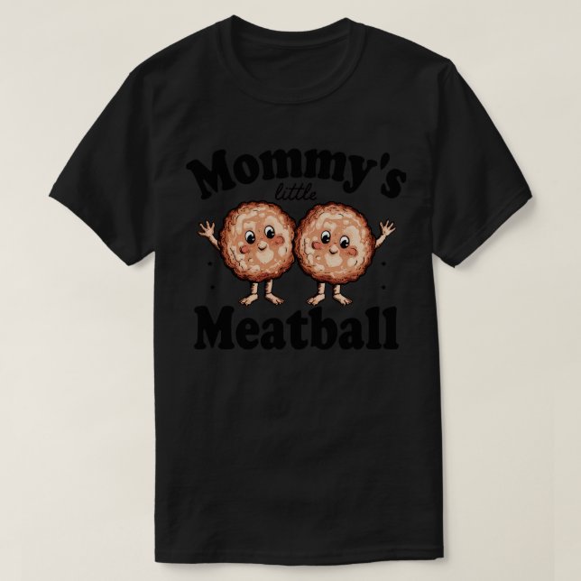Mommes lilla meatball t shirt (Design framsida)